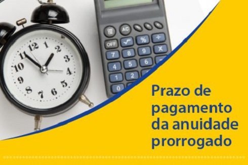 Pague a anuidade 2020 até 31 de julho.