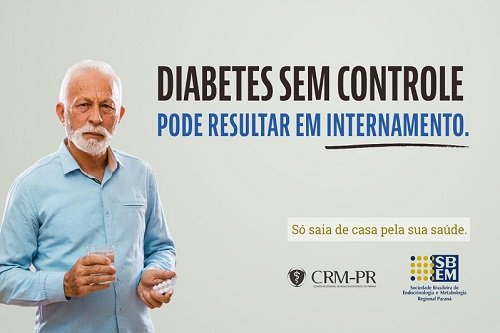 Campanha Só saia de casa pela sua saúde!