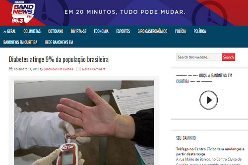 Dia 14 de novembro, Dia Mundial do Diabetes