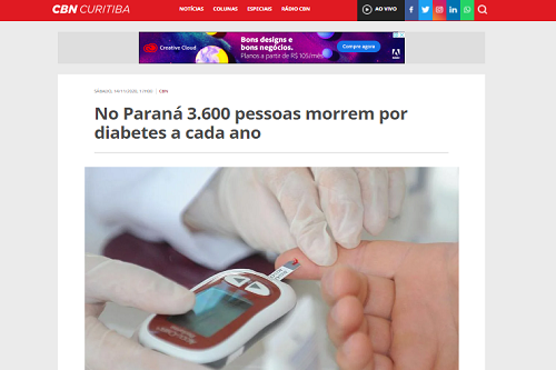 No Brasil, cerca da metade das pessoas que possuem diabetes ainda não têm o diagnóstico.