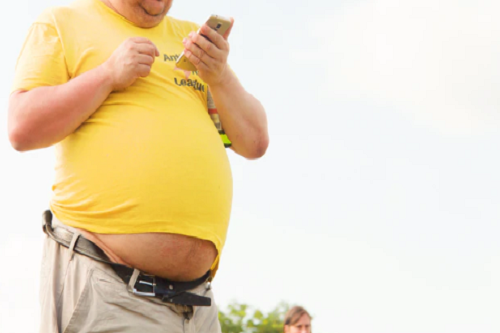 No Brasil 19,8% da população é obesa .